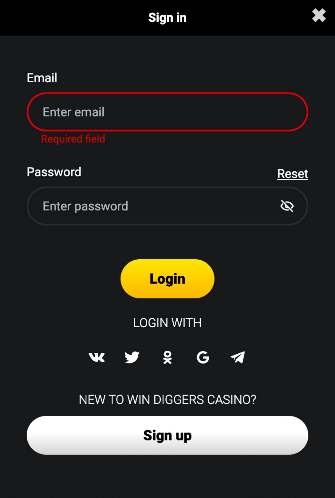 Win Diggers Gambling Enterprise Review